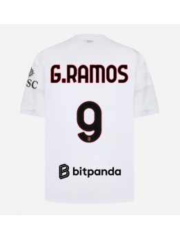 Moški Nogometna dresi replika AC Milan Goncalo Ramos #9 Gostujoči 2026-27 Kratek rokav